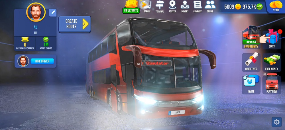 Trải nghiệm việc lái xe Bus giống y như thật trong Bus Simulator Ultimate MOD APK