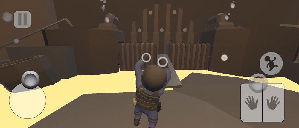 Linh hoạt thay đổi cách chơi trong Human Fall Flat APK