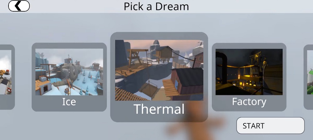 Nhiều lựa chọn Pick a Dream trong Human Fall Flat APK