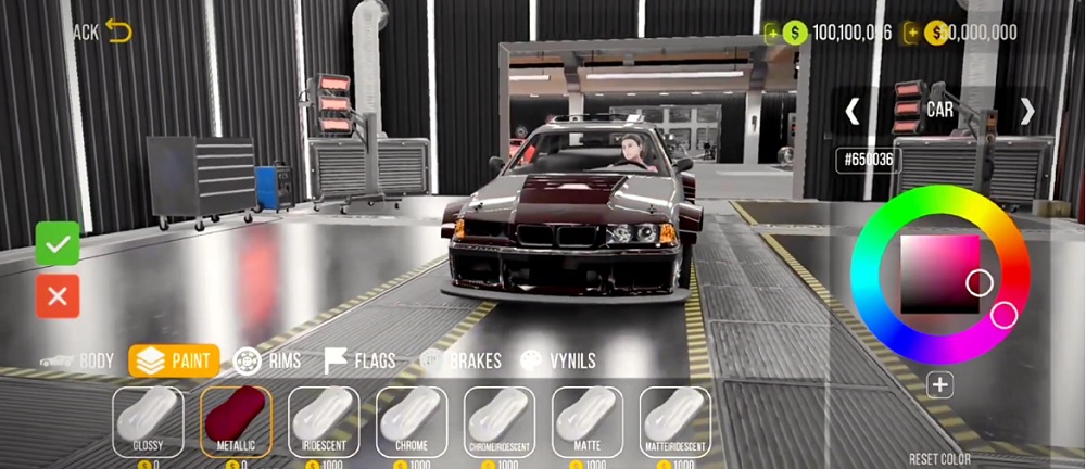 Nâng cấp xe với nhiều lựa chọn ở Car Parking Multiplayer 2 MOD APK