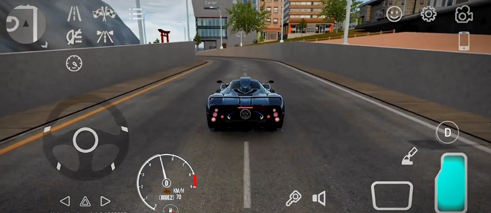 Lái siêu xe trong thành phố ở Car Parking Multiplayer 2 MOD APK