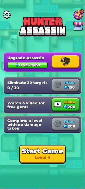 Complete missions to get diamonds to buy things you need.