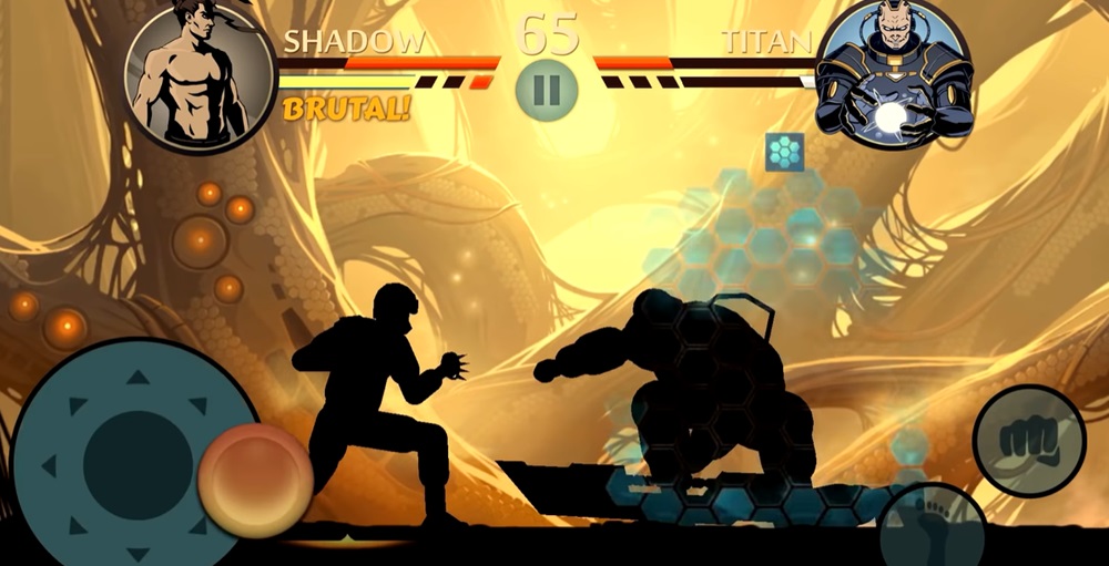 Fight with the TITAN in Shadow Fight 2 MOD APK