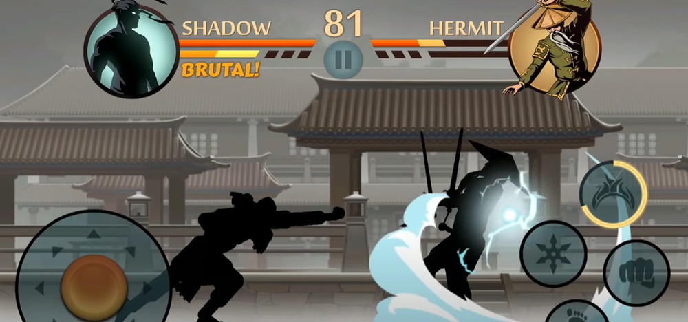 Defeat all enemies to bring peace in Shadow Fight 2 MOD APK