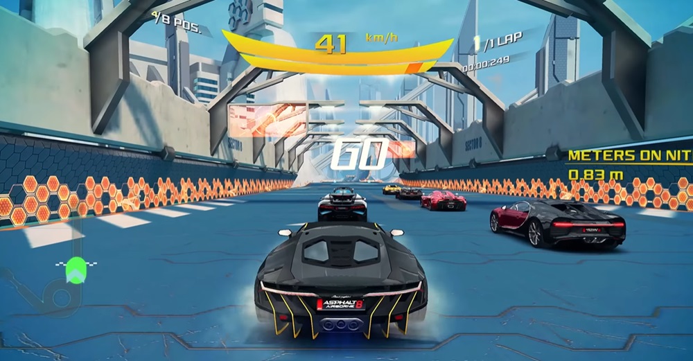 Start the fierce race in Asphalt 8 - Car Racing Game MOD APK