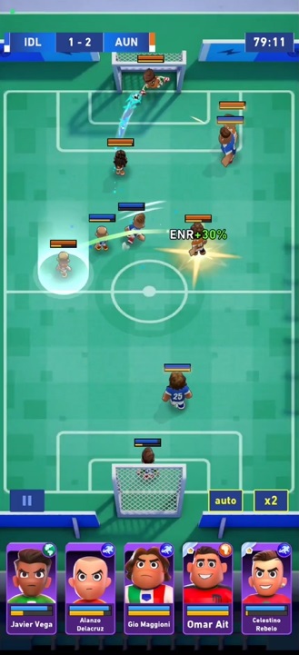 Take powerful shots in AFK Football