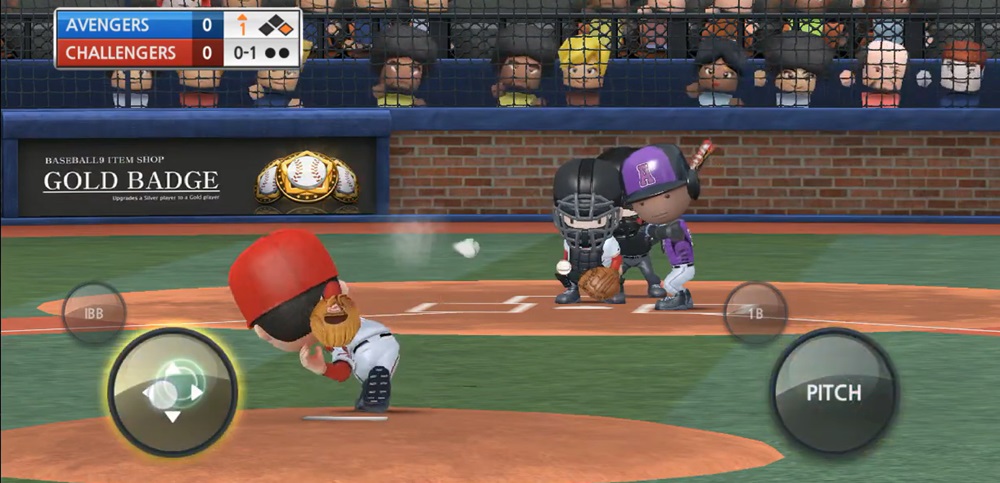 Compete with other players in BASEBALL 9 MOD APK