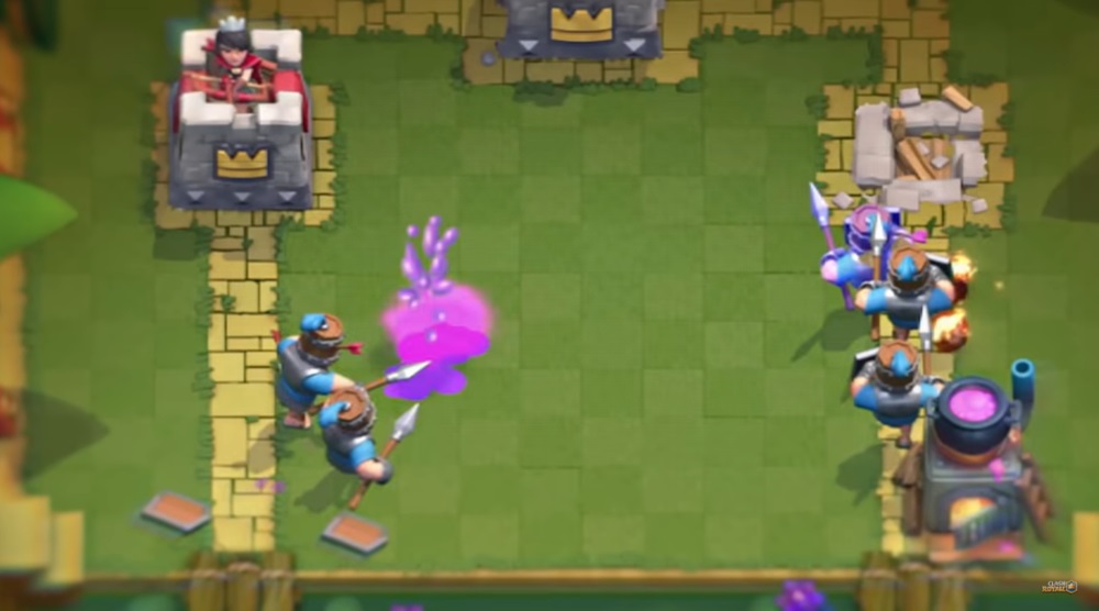 Tiêu diệt kẻ thù với thời gian nhanh nhất trong Clash Royale MOD APK