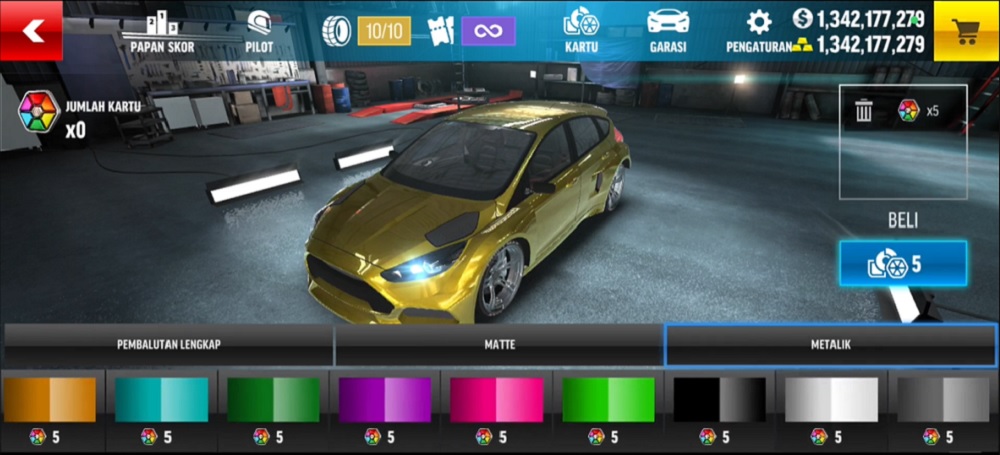 Change the new paint color to make your car more gorgeous