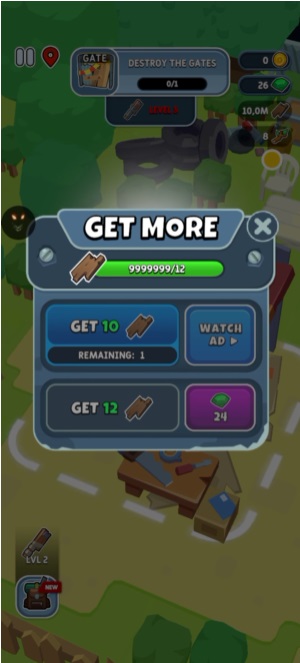 Sell ​​rare items for money in Idle Breaker MOD APK