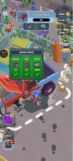 Smash the city in Idle Breaker MOD APK