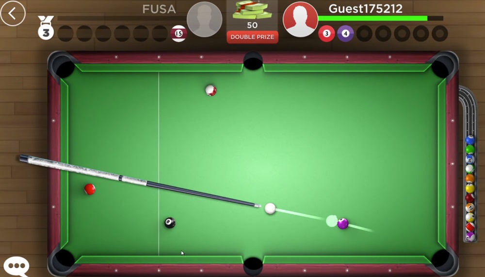 Get a stick with a very nice appearance in Kings of Pool - Online 8 Ball MOD APK