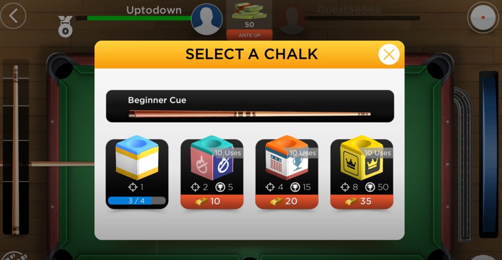 Club Sharpeners in Kings of Pool - Online 8 Ball MOD APK