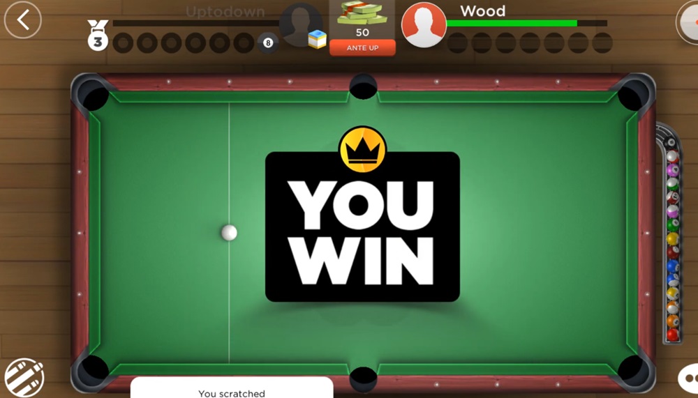 Win against opponents in Kings of Pool - Online 8 Ball
MOD APK