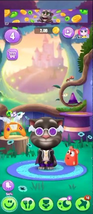 Take care of Tom and join in entertaining activities in My Talking Tom 2 MOD APK