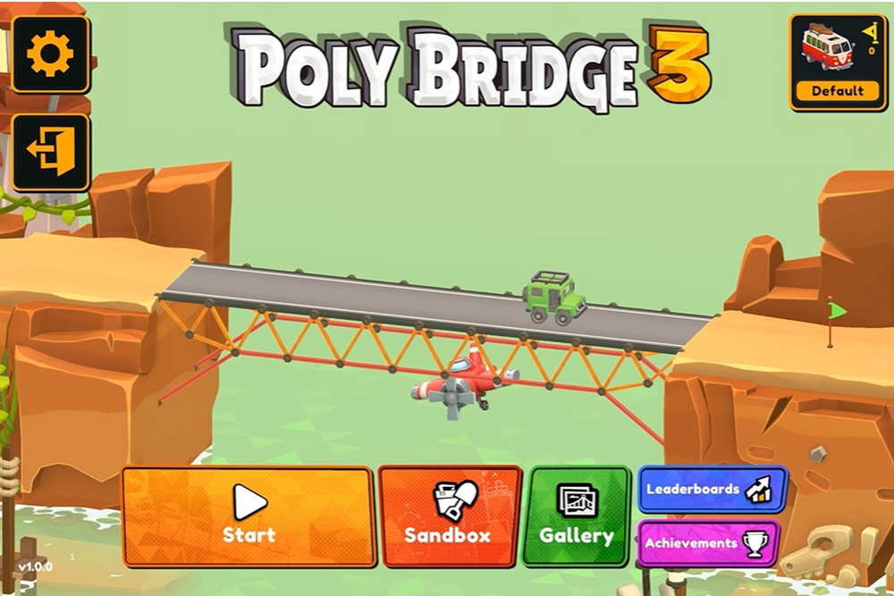 Chế độ chơi khác nhau trong oly Bridge 3 MOD APK