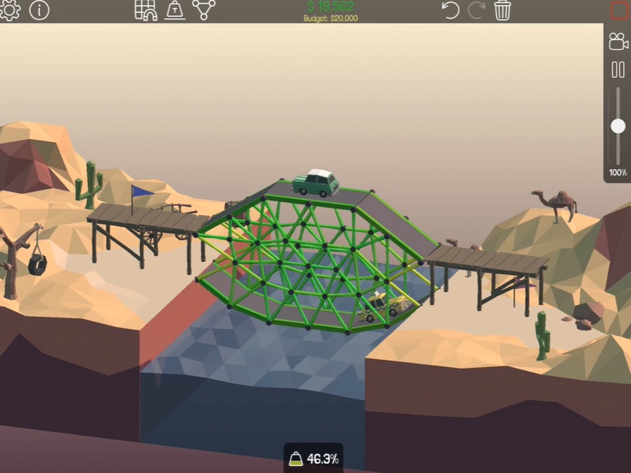 Cùng với những người bạn thiết kế cầu trong oly Bridge 3 MOD APK