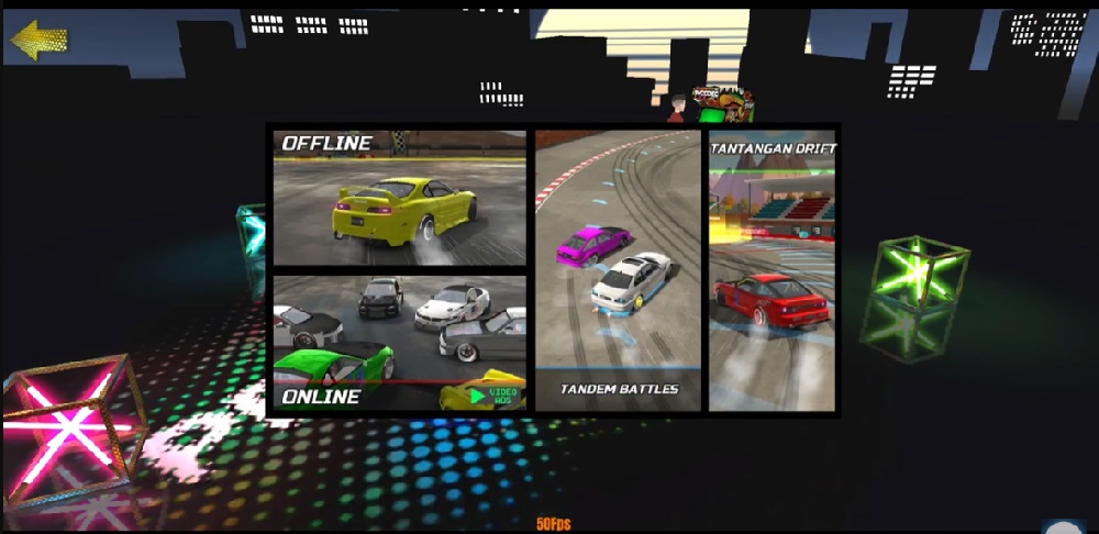 Experience different modes in Project Drift 2.0 MOD APK