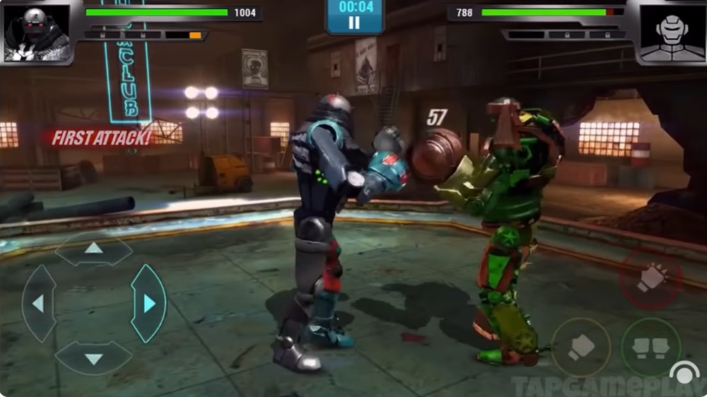 Tham gia chiến đấu trong Real Steel Boxing Champions MOD APK