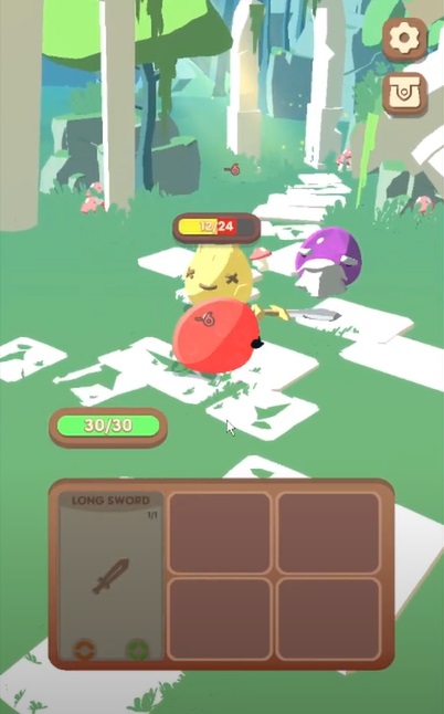 Hướng dẫn chơi trong Rogue Slime MOD APK