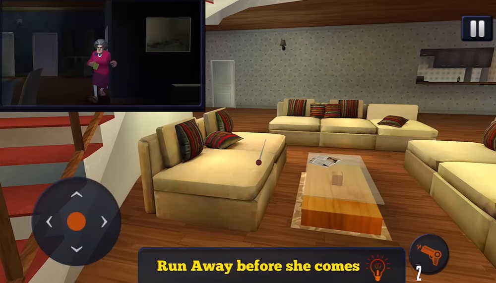 Infiltrate the evil teacher's house in Scary Teacher 3D MOD APK