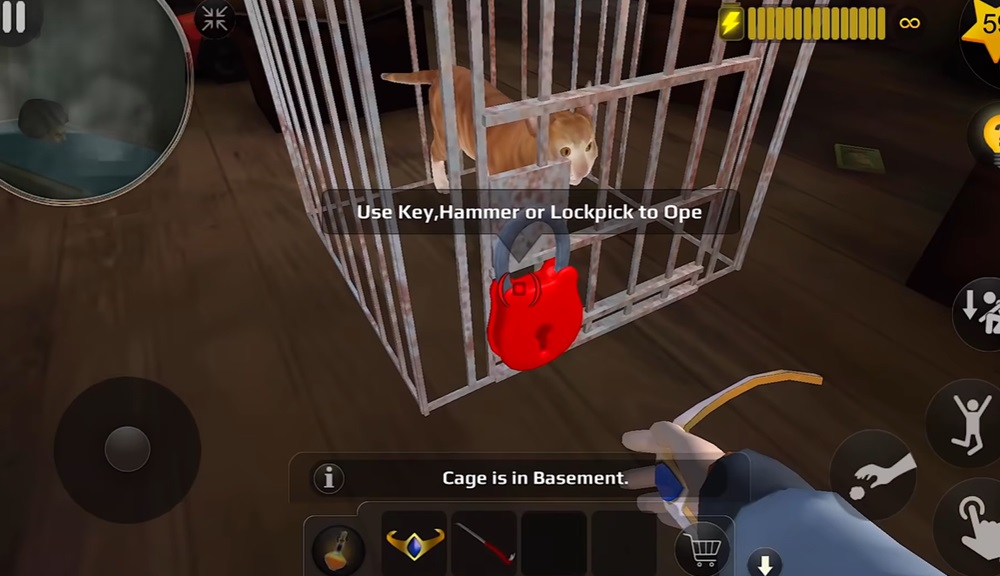 Rescue the poor abused pets in Scary Teacher 3D MOD APK