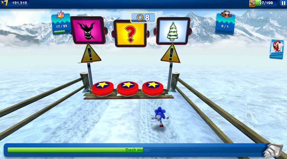 Challenges In Sonic Dash MOD APK