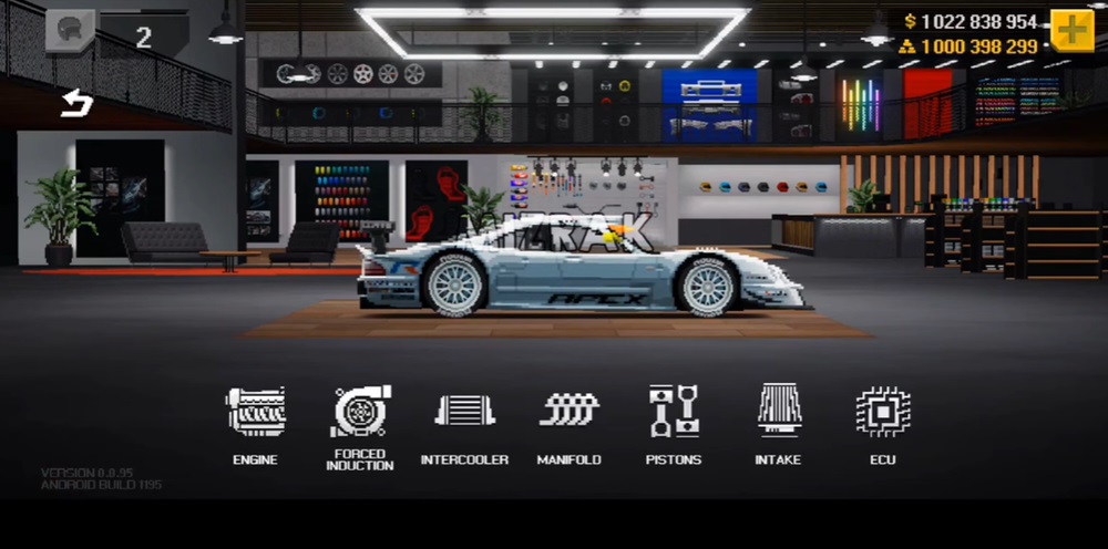 Upgrade your car in APEX Racer MOD APK