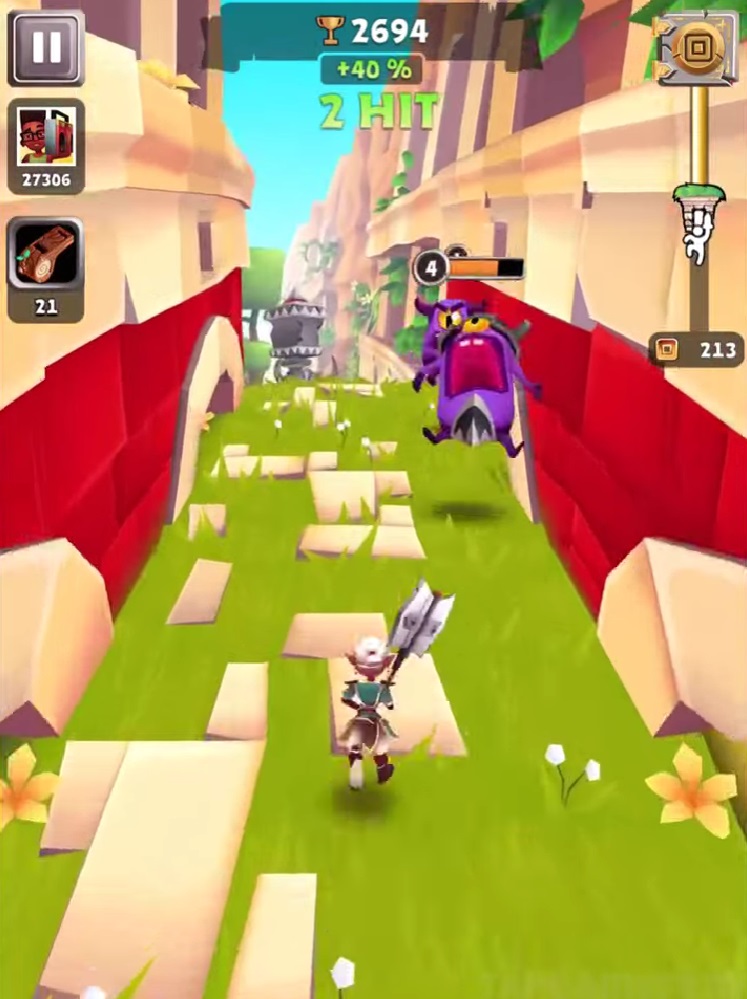 Blades of Brim MOD APK run to where the enemies are and use your sharp sword to take them down.