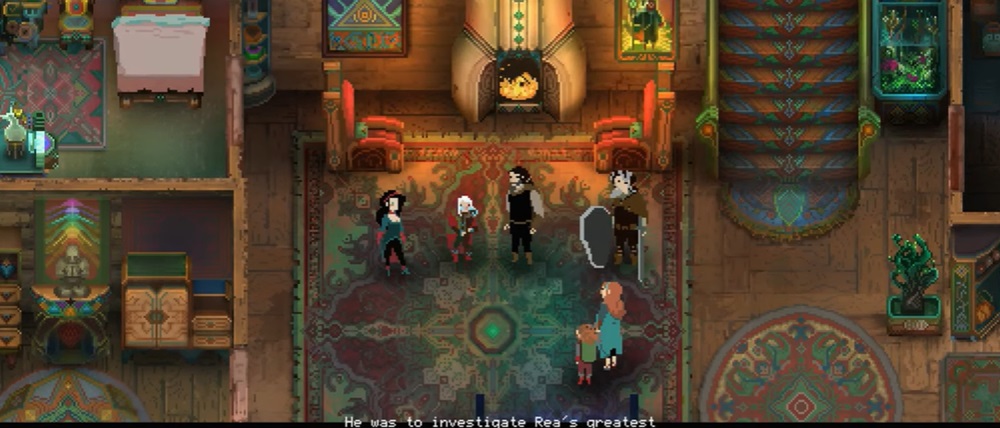 The Bergsons family has discovered dark forces invading the mountain in Children of Morta MOD APK 