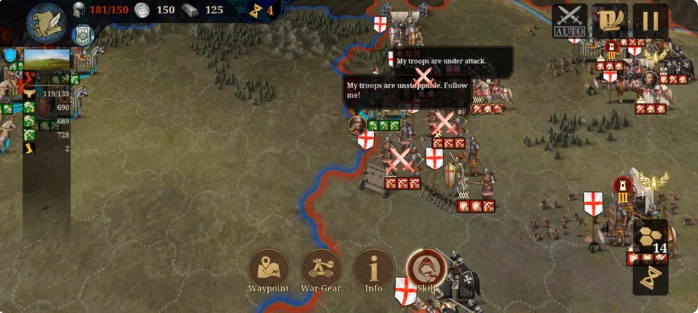 Trải nghiêm chiến đấu thời cổ đại trong European War 7: Medieval MOD APK