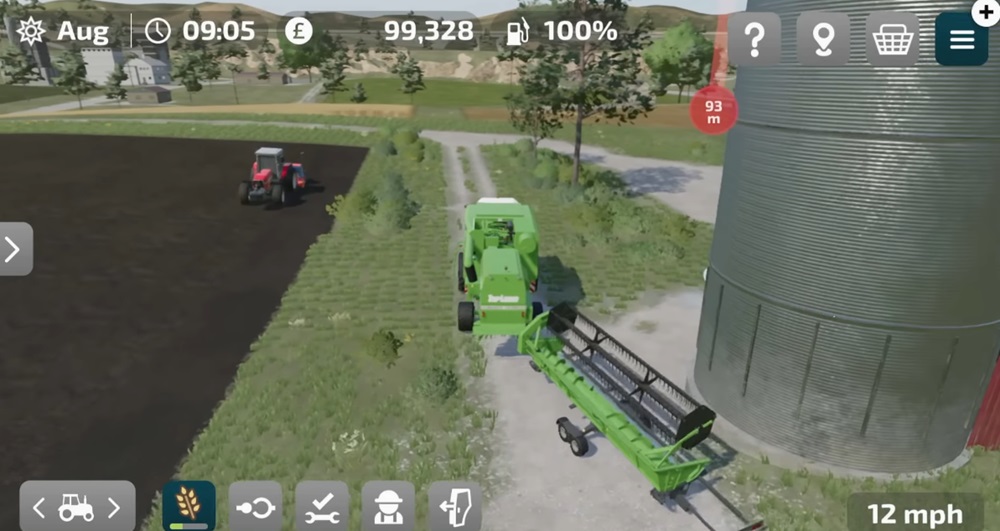 Use vehicles in Farming Simulator 23 MOD APK