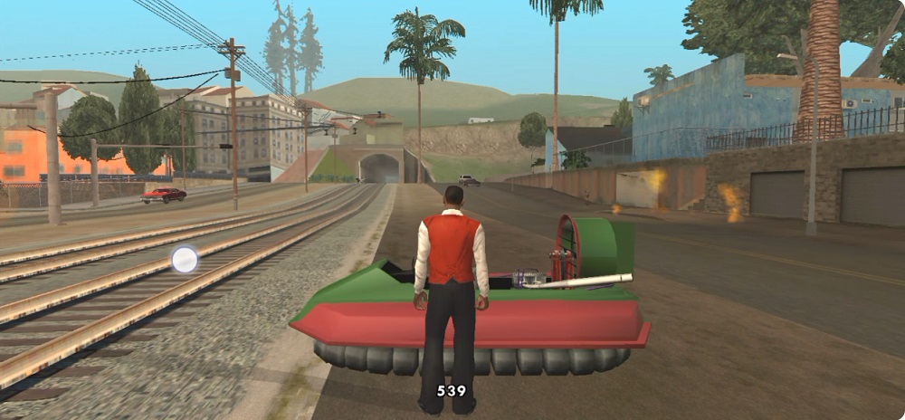 Freely experience the city in GTA: San Andreas MOD APK