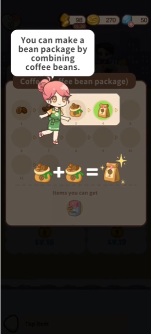 Mở khóa các công thức ghép nối các món đồ trong Hello Town MOD APK