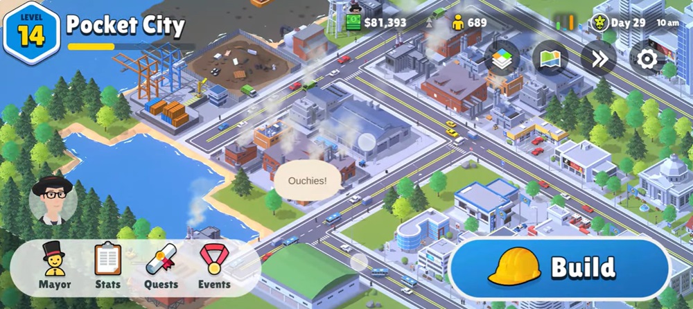 Phát triển thành phố trở nên thịnh vượng hơn trong Pocket City 2 MOD APK