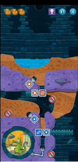 The complexity of each level increases with each level in Where's My Water? 2 MOD APK