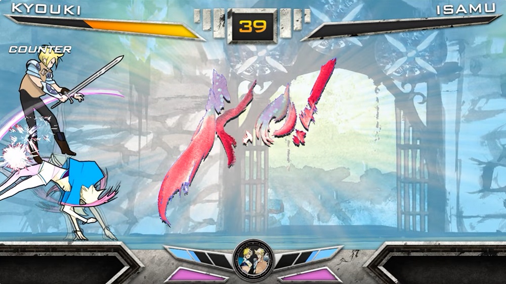 KYOUKI defeats his opponent ISAMU with some extraordinary punching and kicking moves in KONSUI FIGHTER MOD APK.